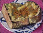 Toasted Camembert, with chilli seeds